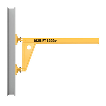 Кран консольный поворотный настенный ККР OCALIFT 1 тонна с вылетом стрелы 4 метра